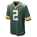 Zennovawear Men's Green Bay Packers Malik Willis Green Game Jersey