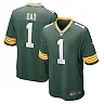 Zennovawear Men's Green Bay Packers Number 1 Dad Green Game Jersey