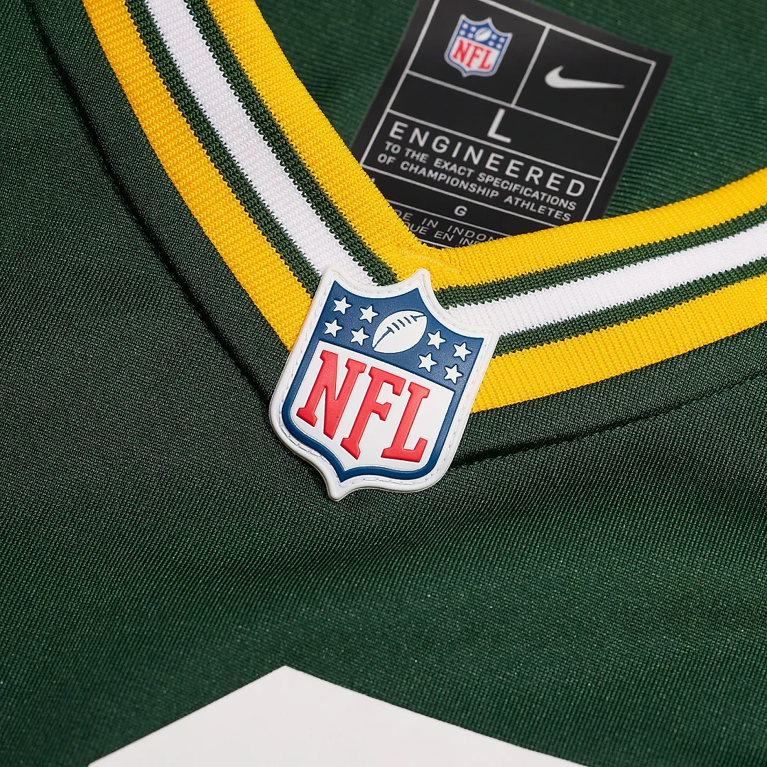 Zennovawear Men's Green Bay Packers Number 1 Groom Green Game Jersey