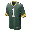 Zennovawear Men's Green Bay Packers Number 1 Groom Green Game Jersey