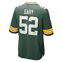 Zennovawear Men's Green Bay Packers Rashan Gary Green Game Jersey