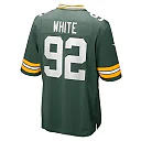 Zennovawear Men's Green Bay Packers Reggie White Green Retired Player Game Jersey