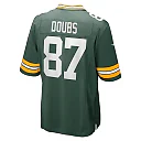 Zennovawear Men's Green Bay Packers Romeo Doubs Green Game Player Jersey
