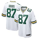 Zennovawear Men's Green Bay Packers Romeo Doubs White Game Player Jersey