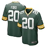 Zennovawear Men's Green Bay Packers Rudy Ford Green Game Player Jersey