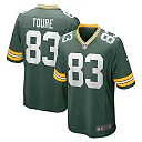Zennovawear Men's Green Bay Packers Samori Toure Green Game Player Jersey