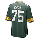 Zennovawear Men's Green Bay Packers Sean Rhyan Green Game Player Jersey