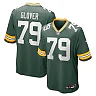 Zennovawear Men's Green Bay Packers Travis Glover Green Game Jersey