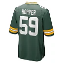 Zennovawear Men's Green Bay Packers Ty'Ron Hopper Green Game Jersey