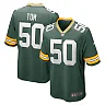 Zennovawear Men's Green Bay Packers Zach Tom Green Game Player Jersey