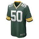 Zennovawear Men's Green Bay Packers Zach Tom Green Game Player Jersey