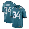 Zennovawear Men's Gregory Junior Jacksonville Jaguars Teal Team Game Player Jersey