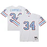 Zennovawear Men's Houston Oilers Earl Campbell Mitchell & Ness White 1979 Legacy Jersey