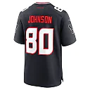 Zennovawear Men's Houston Texans Andre Johnson Navy Team Retired Player Game Jersey
