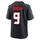 Zennovawear Men's Houston Texans Brevin Jordan Navy Team Game Jersey