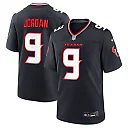 Zennovawear Men's Houston Texans Brevin Jordan Navy Team Game Jersey