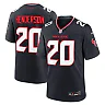 Zennovawear Men's Houston Texans C.J. Henderson Navy Team Game Jersey
