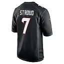 Zennovawear Men's Houston Texans C.J. Stroud Carbon Black Fashion Jersey