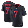 Zennovawear Men's Houston Texans C.J. Stroud Navy 2nd Alternate Game Jersey