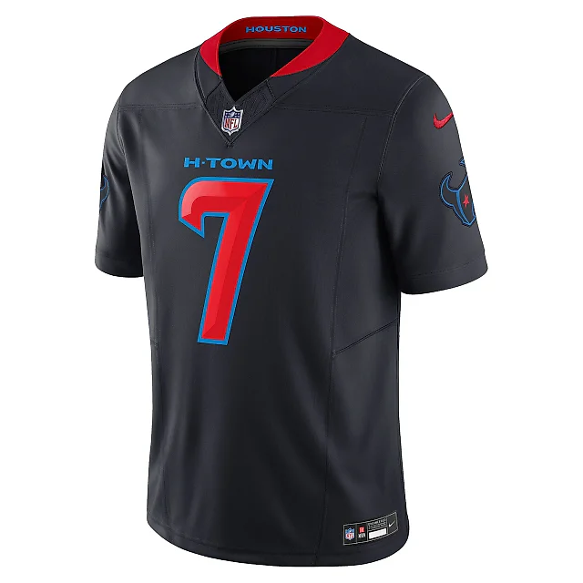 Zennovawear Men's Houston Texans C.J. Stroud Navy 2nd Alternate Vapor F.U.S.E. Limited Jersey