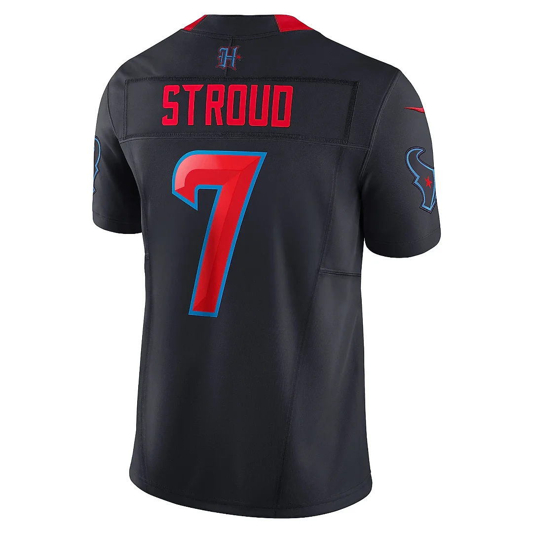 Zennovawear Men's Houston Texans C.J. Stroud Navy 2nd Alternate Vapor F.U.S.E. Limited Jersey