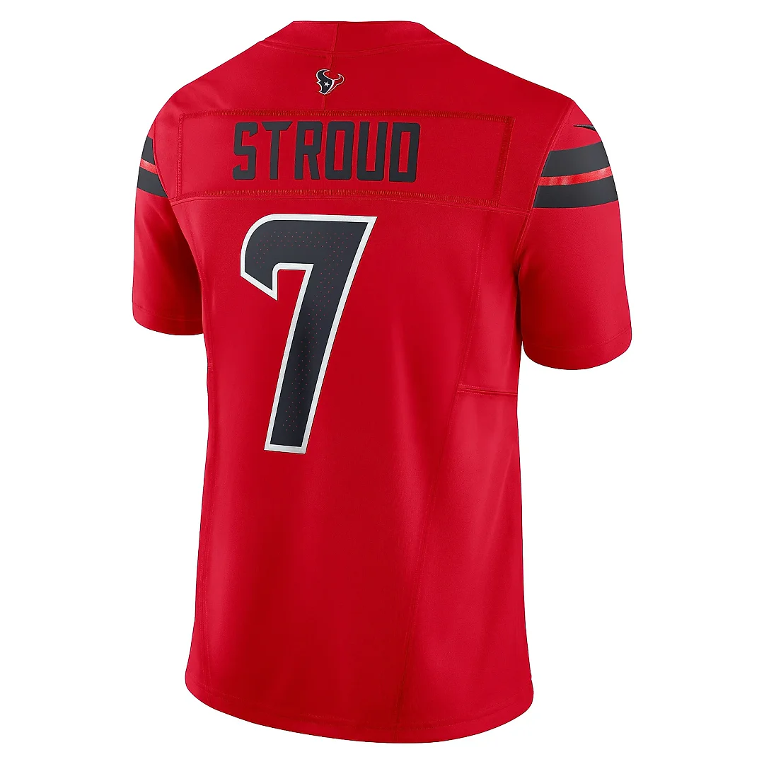 Zennovawear Men's Houston Texans C.J. Stroud Red Alternate Vapor F.U.S.E. Limited Jersey