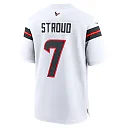 Zennovawear Men's Houston Texans C.J. Stroud White Game Jersey