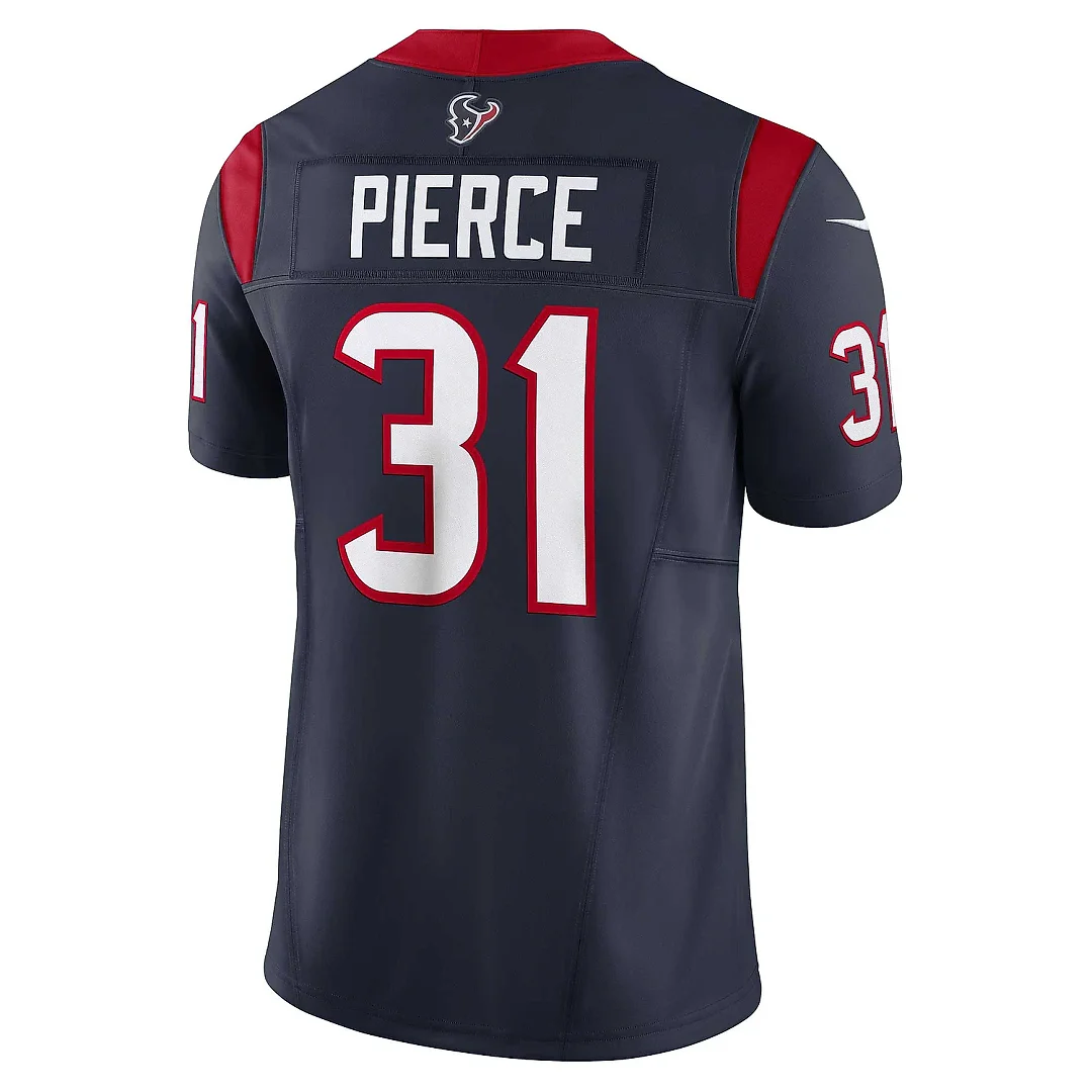 Zennovawear Men's Houston Texans Dameon Pierce Navy Vapor F.U.S.E. Limited Jersey