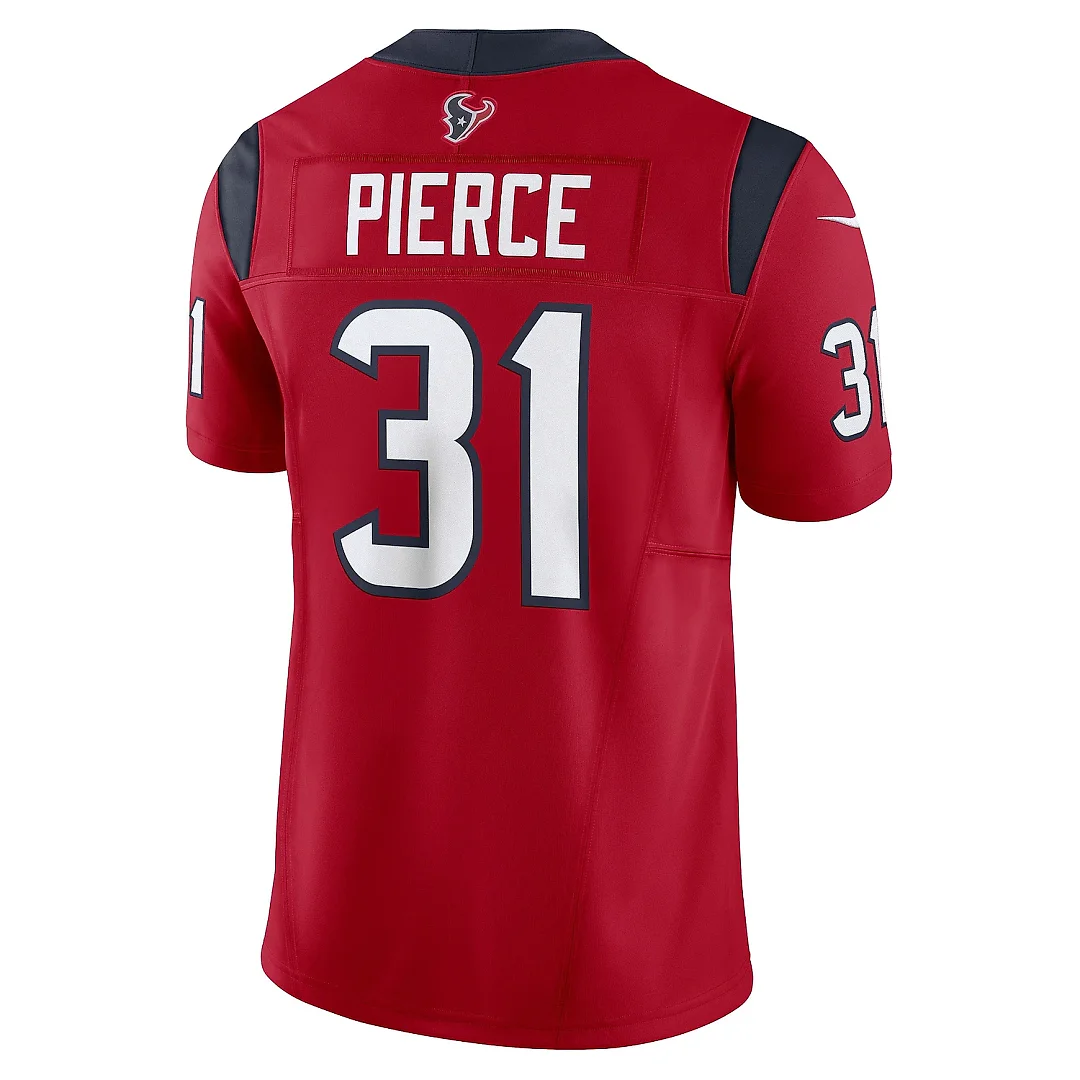 Zennovawear Men's Houston Texans Dameon Pierce Red Vapor F.U.S.E. Limited Jersey