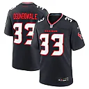 Zennovawear Men's Houston Texans Dare Ogunbowale Navy Team Game Jersey