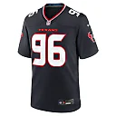 Zennovawear Men's Houston Texans Denico Autry Navy Team Game Jersey
