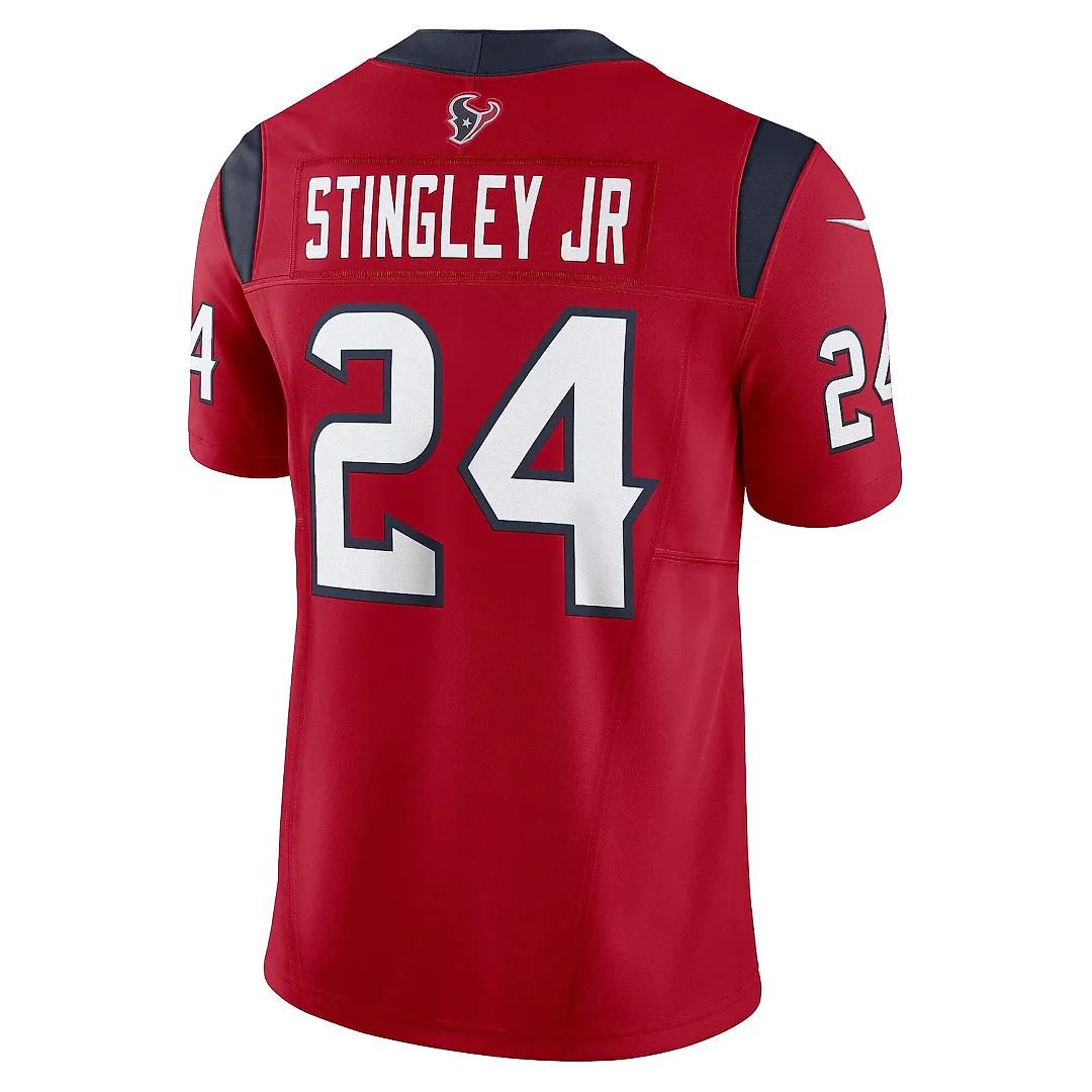 Zennovawear Men's Houston Texans Derek Stingley Jr. Red Vapor F.U.S.E. Limited Jersey