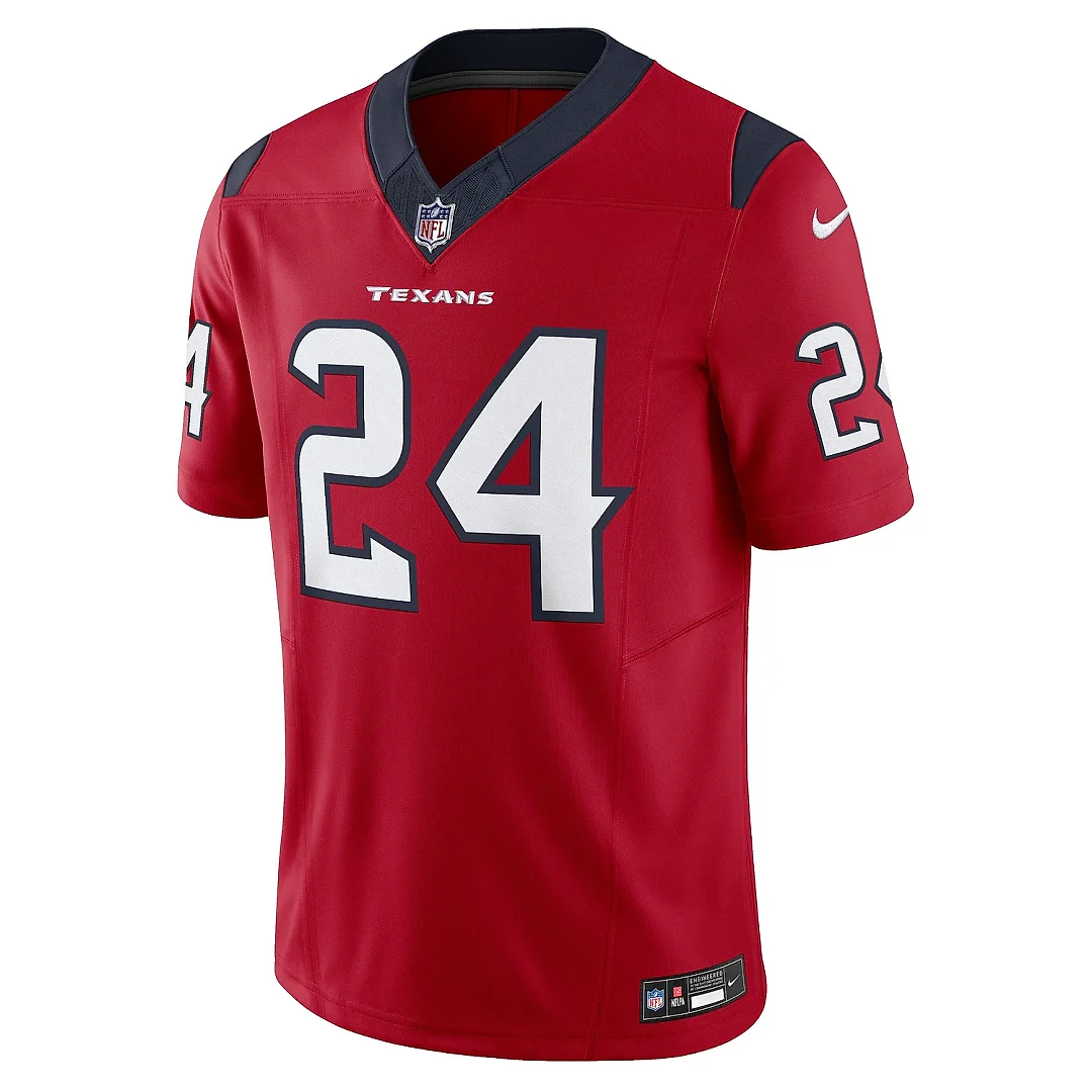 Zennovawear Men's Houston Texans Derek Stingley Jr. Red Vapor F.U.S.E. Limited Jersey