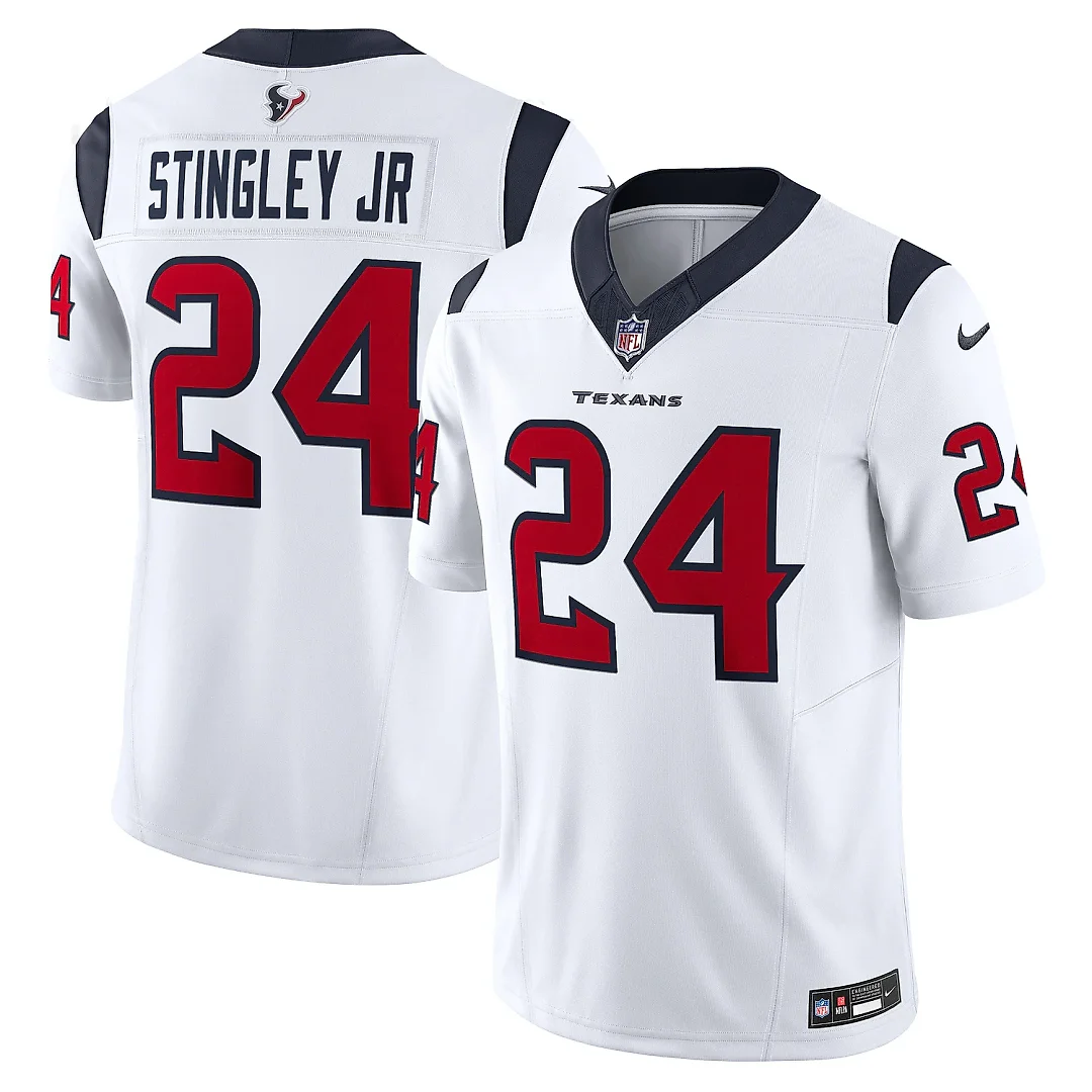 Zennovawear Men's Houston Texans Derek Stingley Jr. White Vapor F.U.S.E. Limited Jersey