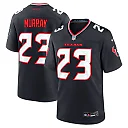 Zennovawear Men's Houston Texans Eric Murray Navy Team Game Jersey