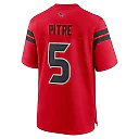 Zennovawear Men's Houston Texans Jalen Pitre Red Alternate Game Jersey