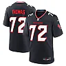 Zennovawear Men's Houston Texans Jaylon Thomas Navy Team Game Jersey