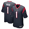 Zennovawear Men's Houston Texans Jimmie Ward Navy Game Player Jersey
