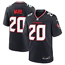 Zennovawear Men's Houston Texans Jimmie Ward Navy Team Game Jersey