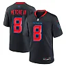 Zennovawear Men's Houston Texans John Metchie III Navy 2nd Alternate Game Jersey