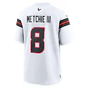 Zennovawear Men's Houston Texans John Metchie III White Game Jersey