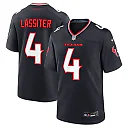 Zennovawear Men's Houston Texans Kamari Lassiter Navy Team Game Jersey
