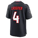 Zennovawear Men's Houston Texans Kamari Lassiter Navy Team Game Jersey