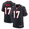 Zennovawear Men's Houston Texans Kris Boyd Navy Team Game Jersey