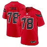 Zennovawear Men's Houston Texans Laremy Tunsil Red Alternate Game Jersey