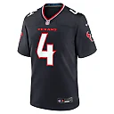 Zennovawear Men's Houston Texans Mike Ford Navy Team Game Jersey