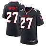 Zennovawear Men's Houston Texans Myles Bryant Navy Team Game Jersey