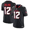 Zennovawear Men's Houston Texans Nico Collins Navy Team Vapor F.U.S.E. Limited Jersey