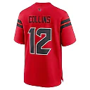 Zennovawear Men's Houston Texans Nico Collins Red Alternate Game Jersey