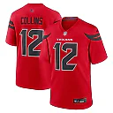 Zennovawear Men's Houston Texans Nico Collins Red Alternate Game Jersey